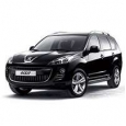 Защита бамперов Peugeot 4007